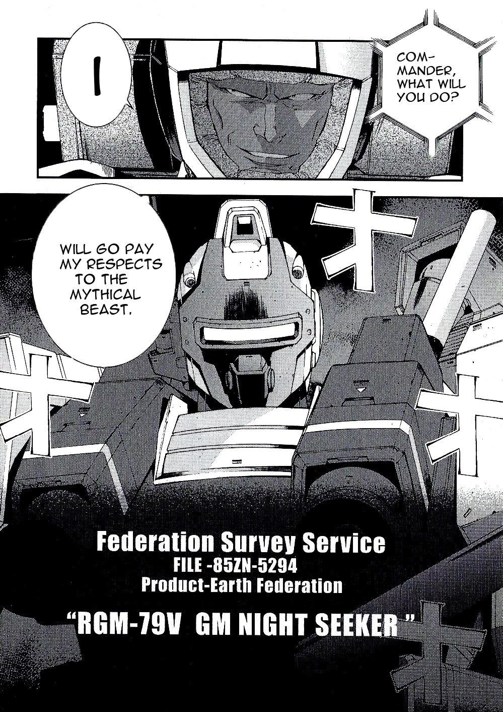 Kidou Senshi Gundam MSV-R: Johnny Ridden no Kikan Chapter 19 page 9 - Chapter 19: TERRIBLE HUNTER
