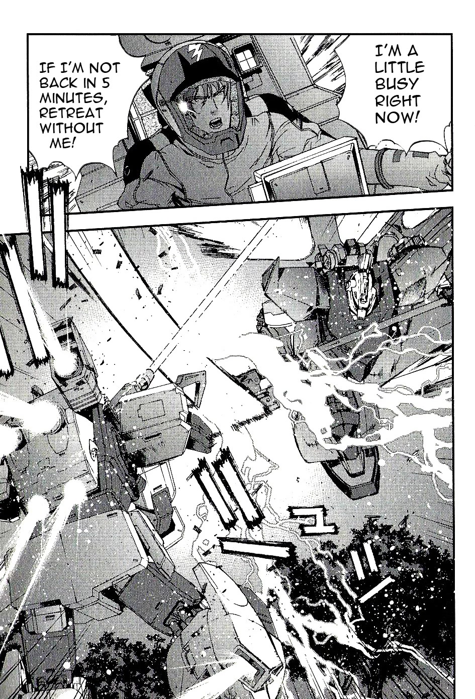 Kidou Senshi Gundam MSV-R: Johnny Ridden no Kikan Chapter 20 page 22 - Chapter 20: ROAR