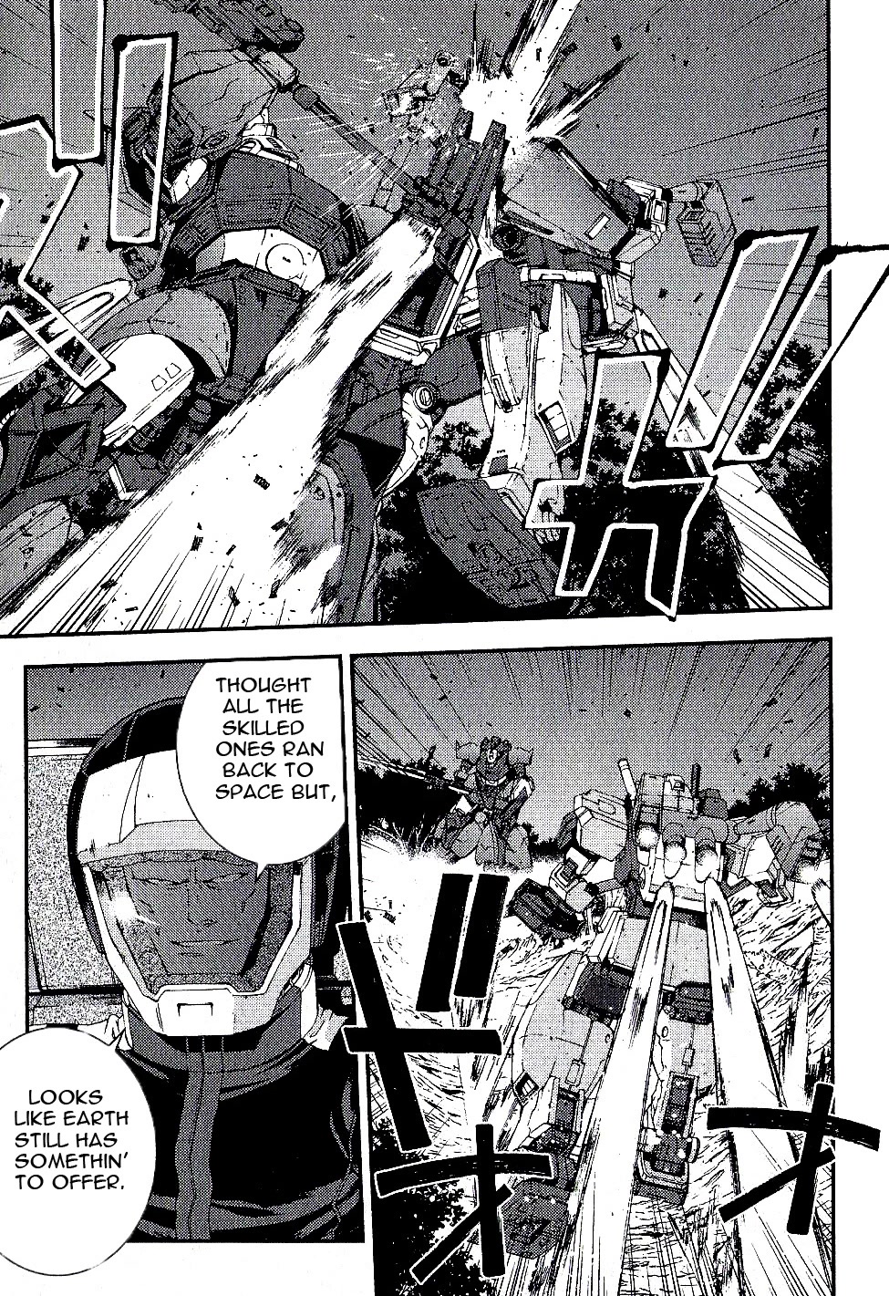 Kidou Senshi Gundam MSV-R: Johnny Ridden no Kikan Chapter 20 page 4 - Chapter 20: ROAR