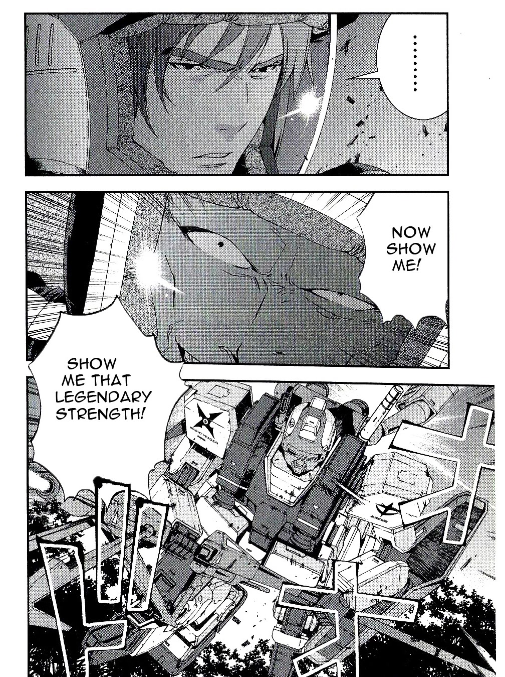 Kidou Senshi Gundam MSV-R: Johnny Ridden no Kikan Chapter 20 page 5 - Chapter 20: ROAR