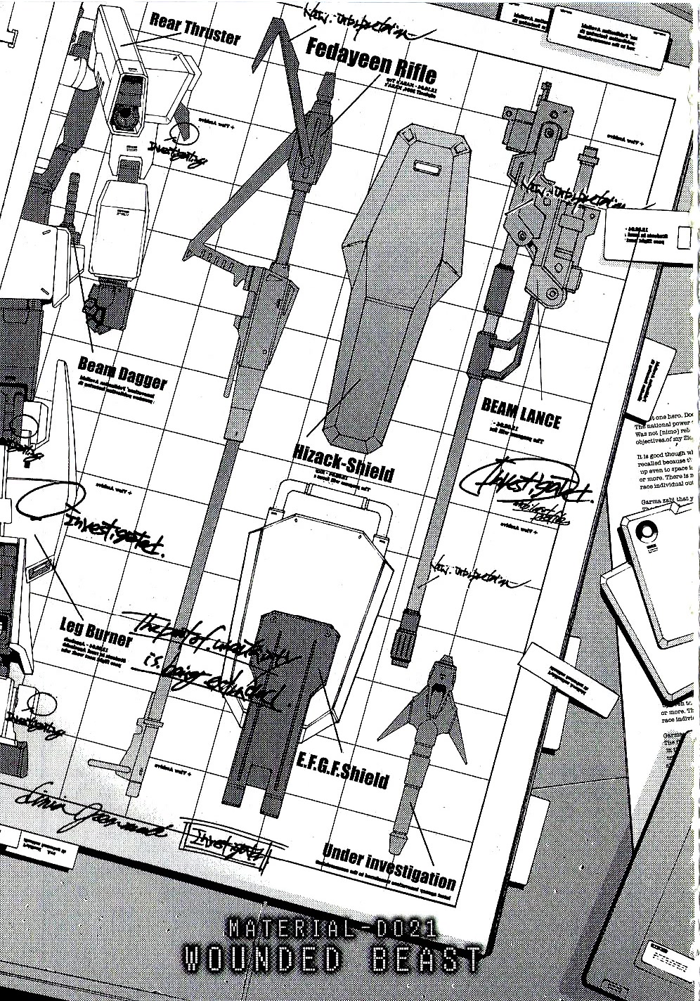 Kidou Senshi Gundam MSV-R: Johnny Ridden no Kikan Chapter 21 page 1 - Chapter 21: WOUNDED BEAST