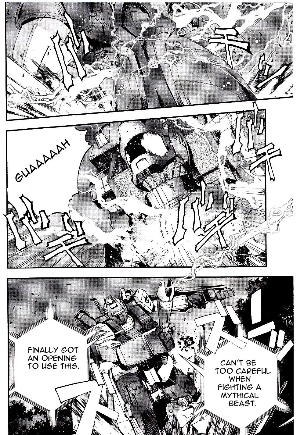 Kidou Senshi Gundam MSV-R: Johnny Ridden no Kikan Chapter 21 page 28 - Chapter 21: WOUNDED BEAST