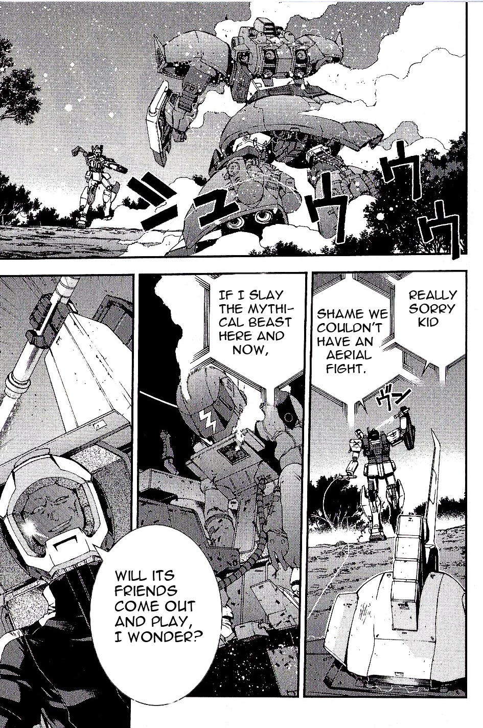 Kidou Senshi Gundam MSV-R: Johnny Ridden no Kikan Chapter 21 page 29 - Chapter 21: WOUNDED BEAST