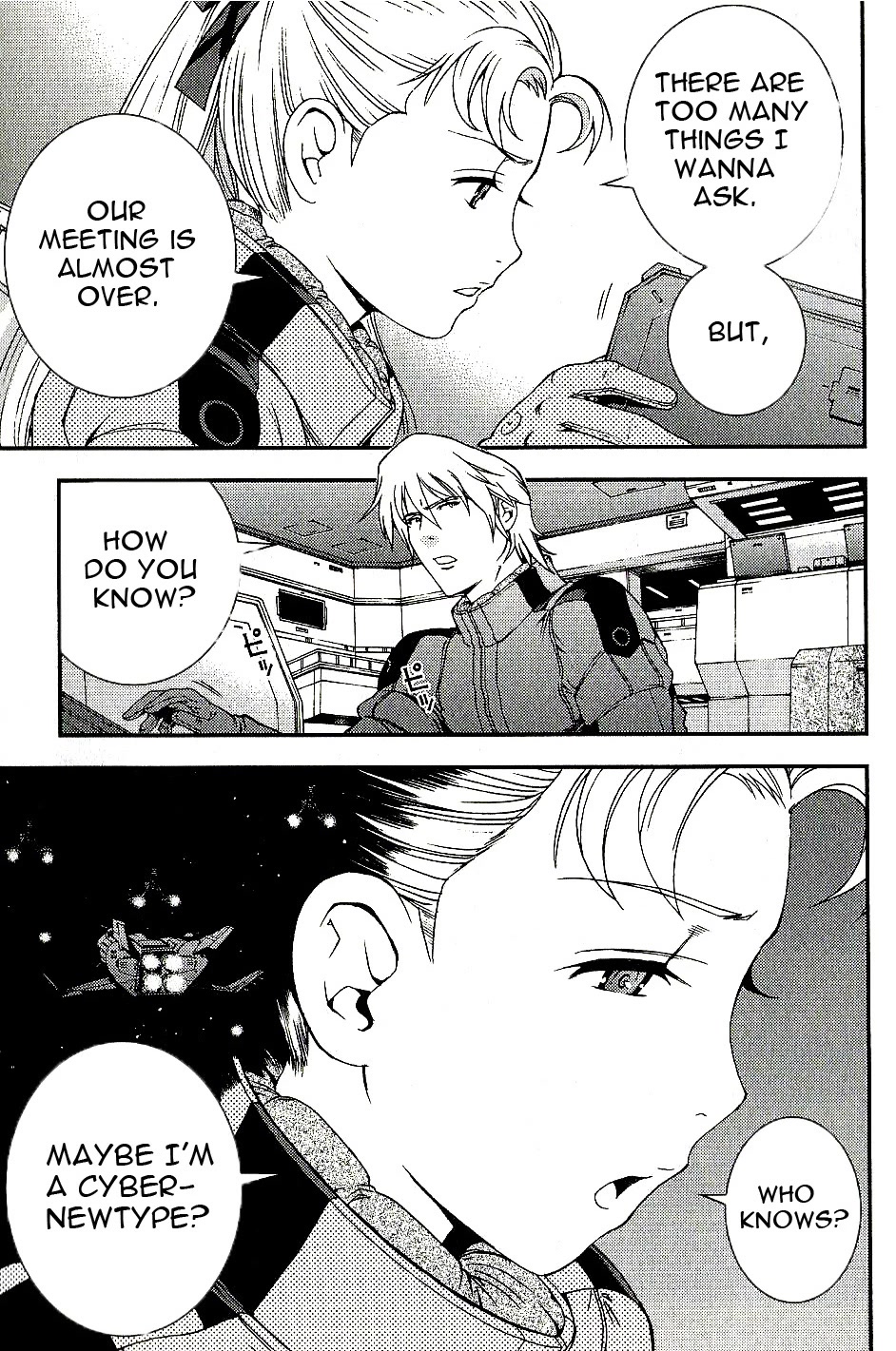 Kidou Senshi Gundam MSV-R: Johnny Ridden no Kikan Chapter 21 page 3 - Chapter 21: WOUNDED BEAST