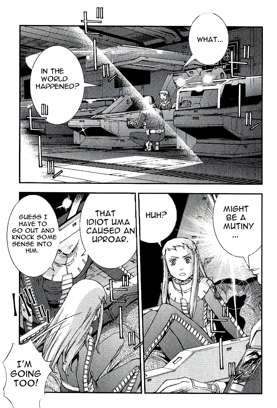 Kidou Senshi Gundam MSV-R: Johnny Ridden no Kikan Chapter 21 page 9 - Chapter 21: WOUNDED BEAST