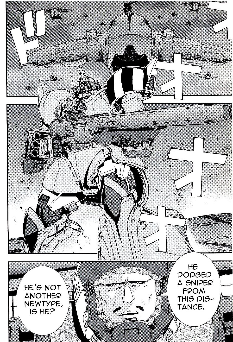 Kidou Senshi Gundam MSV-R: Johnny Ridden no Kikan Chapter 22 page 12 - Chapter 22: LARGE LOSS