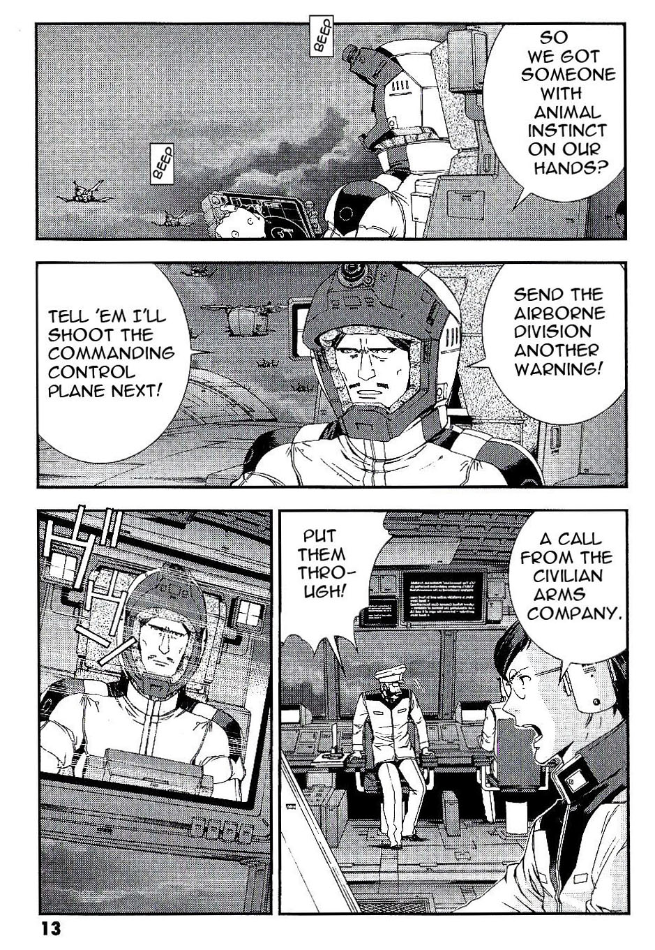 Kidou Senshi Gundam MSV-R: Johnny Ridden no Kikan Chapter 22 page 13 - Chapter 22: LARGE LOSS