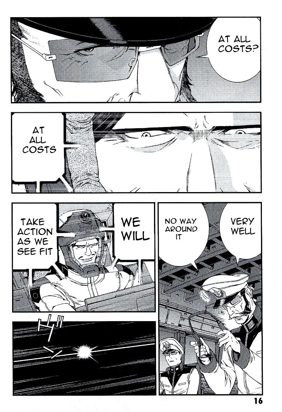 Kidou Senshi Gundam MSV-R: Johnny Ridden no Kikan Chapter 22 page 16 - Chapter 22: LARGE LOSS