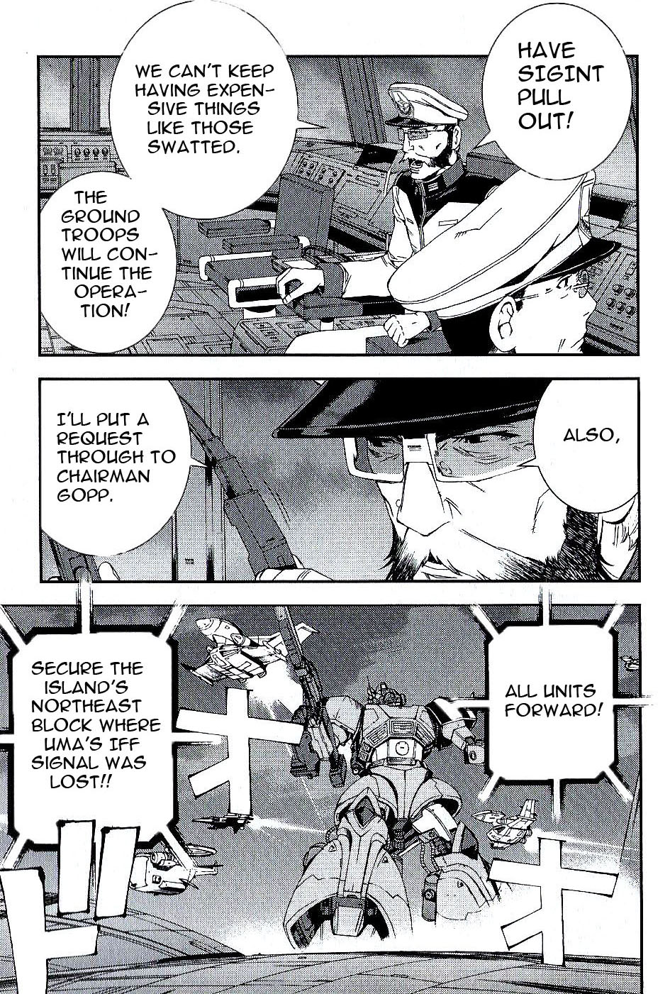 Kidou Senshi Gundam MSV-R: Johnny Ridden no Kikan Chapter 22 page 17 - Chapter 22: LARGE LOSS