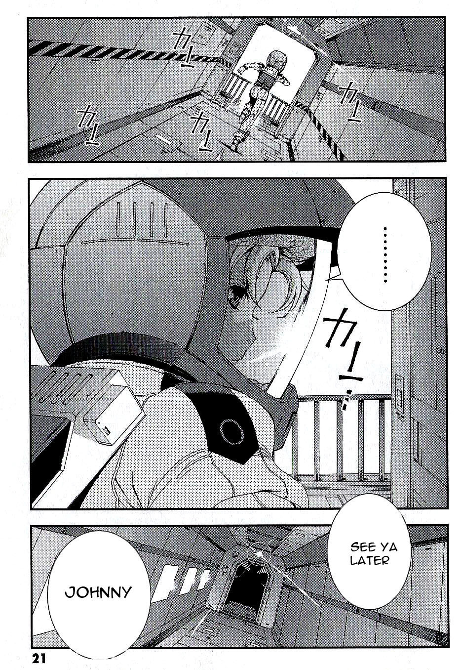 Kidou Senshi Gundam MSV-R: Johnny Ridden no Kikan Chapter 22 page 21 - Chapter 22: LARGE LOSS