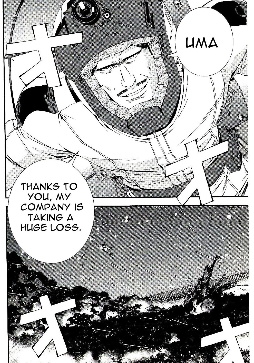 Kidou Senshi Gundam MSV-R: Johnny Ridden no Kikan Chapter 22 page 38 - Chapter 22: LARGE LOSS