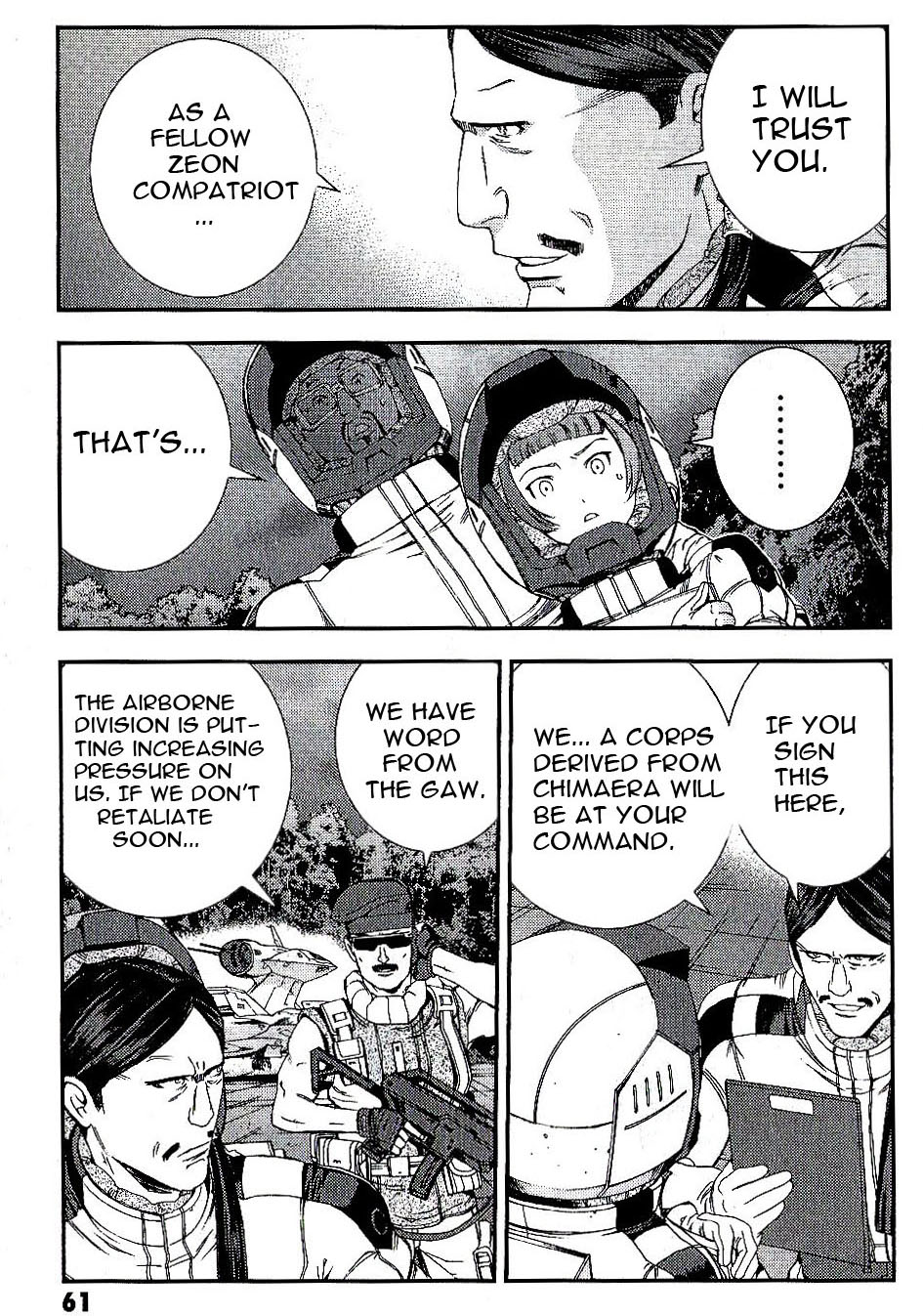 Kidou Senshi Gundam MSV-R: Johnny Ridden no Kikan Chapter 23 page 23 - Chapter 23: REVENGE OF IDE