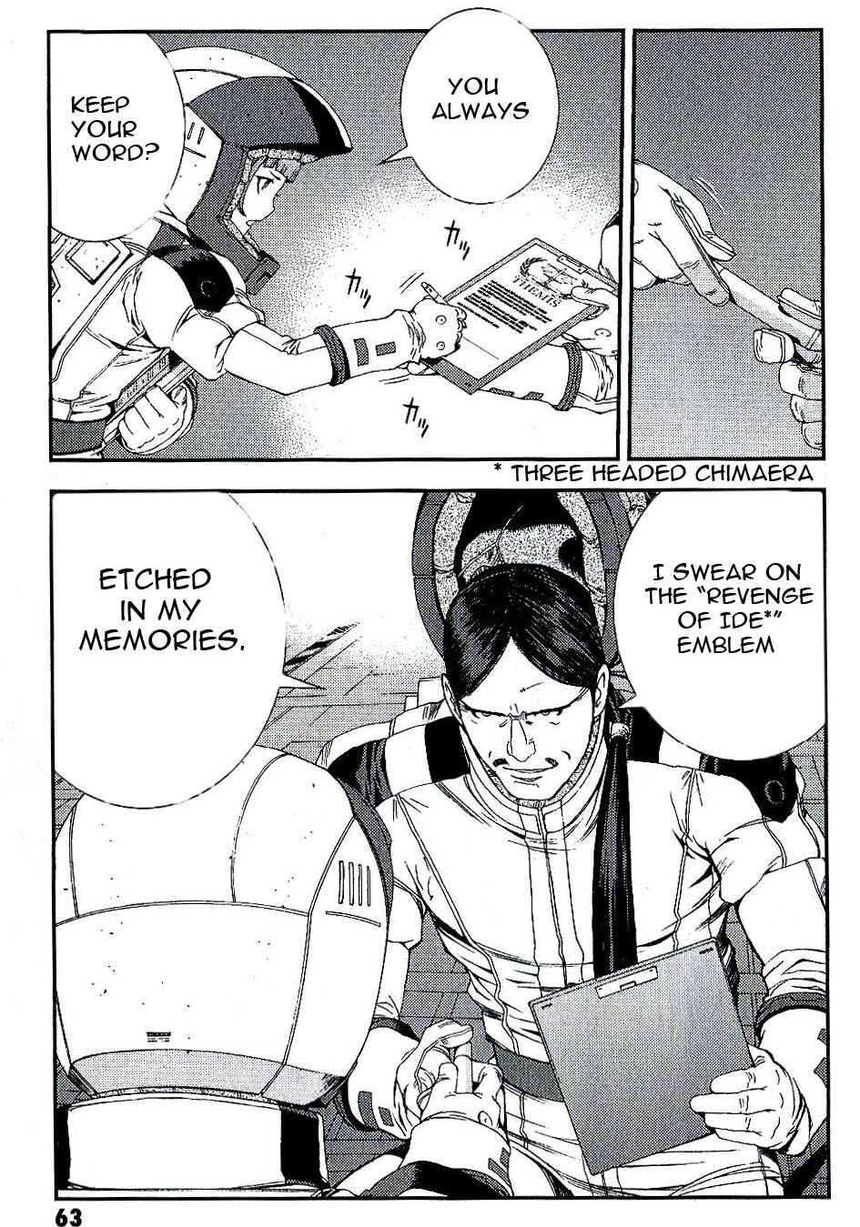 Kidou Senshi Gundam MSV-R: Johnny Ridden no Kikan Chapter 23 page 25 - Chapter 23: REVENGE OF IDE