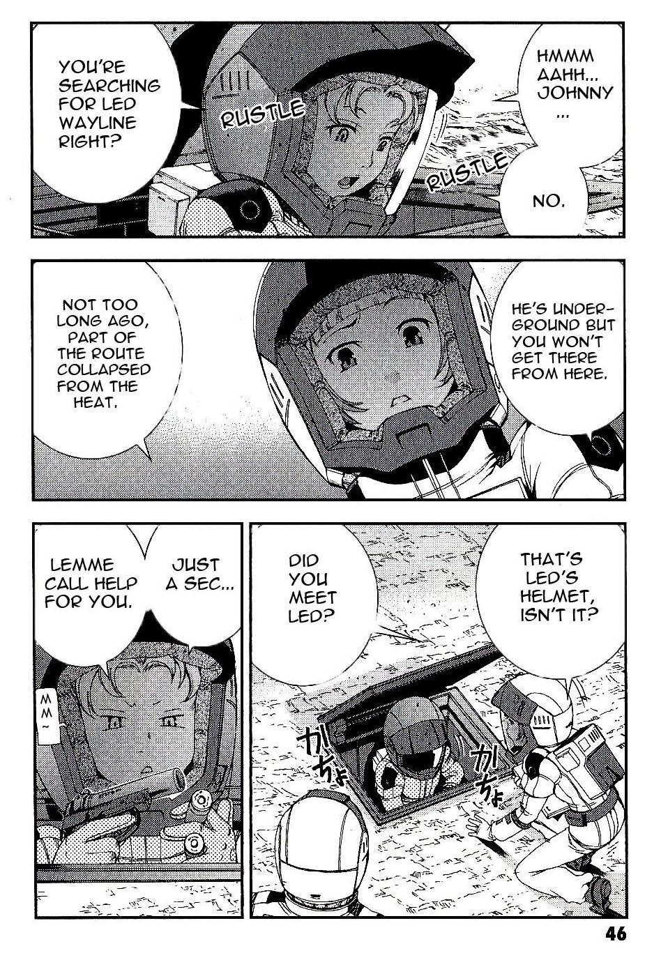 Kidou Senshi Gundam MSV-R: Johnny Ridden no Kikan Chapter 23 page 8 - Chapter 23: REVENGE OF IDE