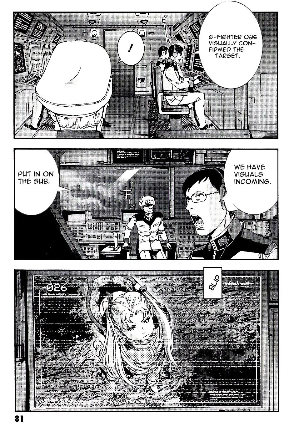 Kidou Senshi Gundam MSV-R: Johnny Ridden no Kikan Chapter 24 page 11 - Chapter 24: SIGNAL