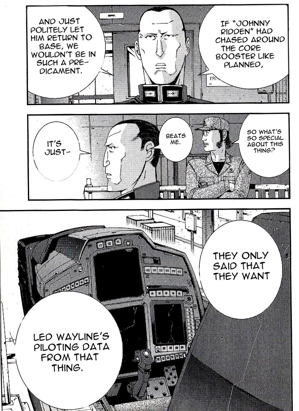 Kidou Senshi Gundam MSV-R: Johnny Ridden no Kikan Chapter 24 page 5 - Chapter 24: SIGNAL