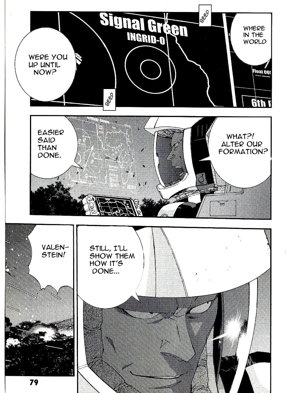 Kidou Senshi Gundam MSV-R: Johnny Ridden no Kikan Chapter 24 page 9 - Chapter 24: SIGNAL