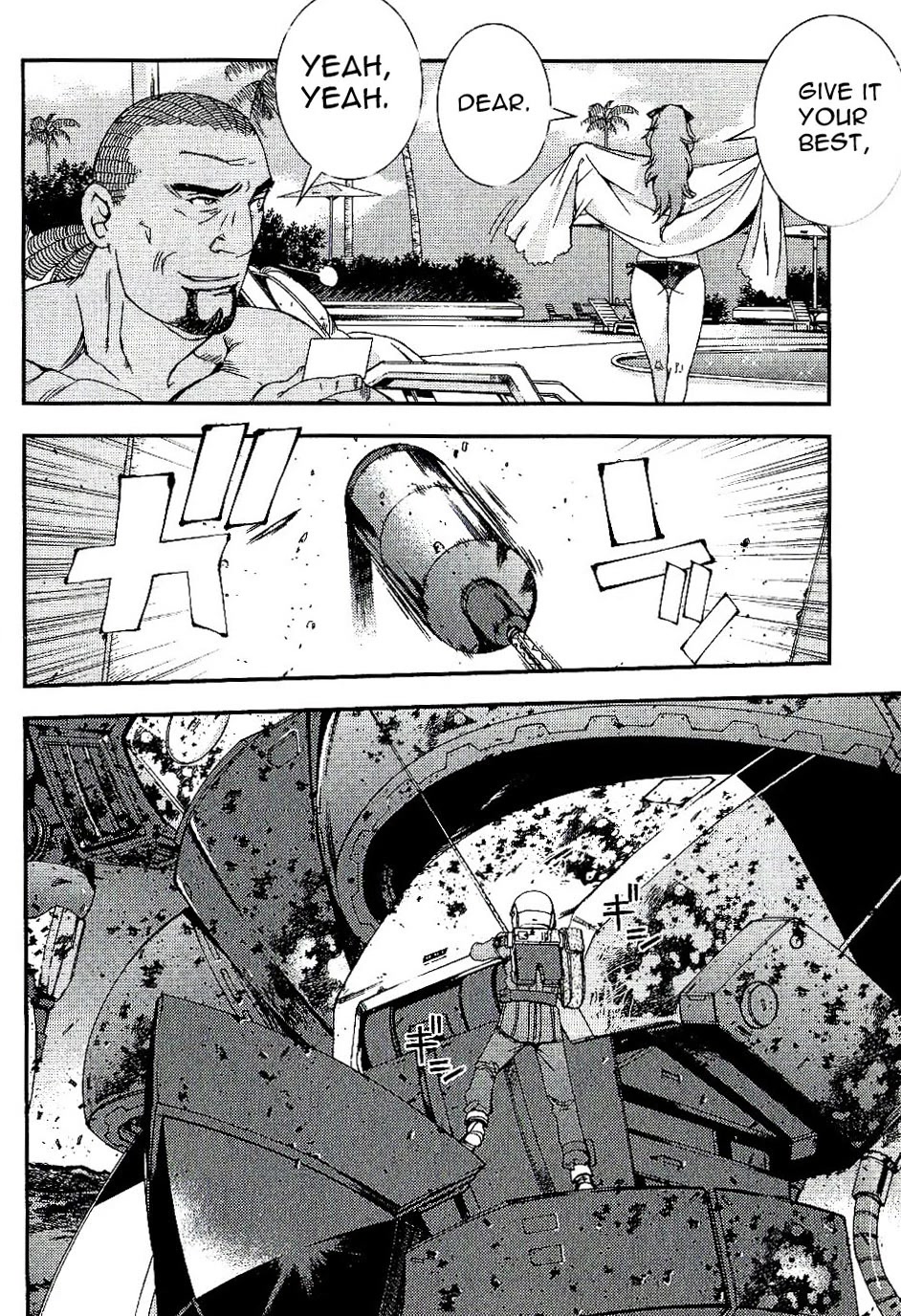 Kidou Senshi Gundam MSV-R: Johnny Ridden no Kikan Chapter 26 page 26 - Chapter 26: HELL FIRE...