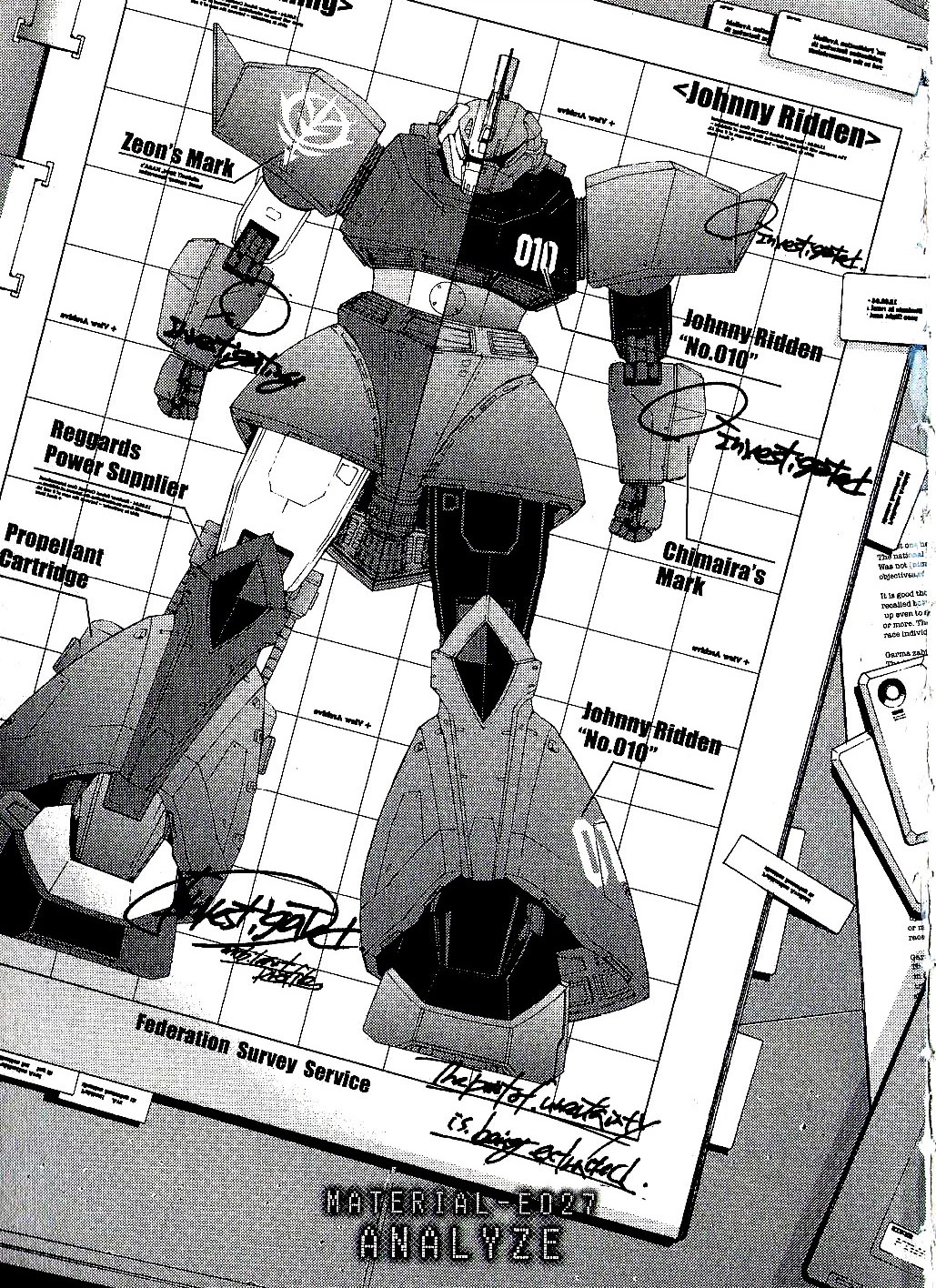 Kidou Senshi Gundam MSV-R: Johnny Ridden no Kikan Chapter 27 page 1 - Chapter 27: ANALYZE