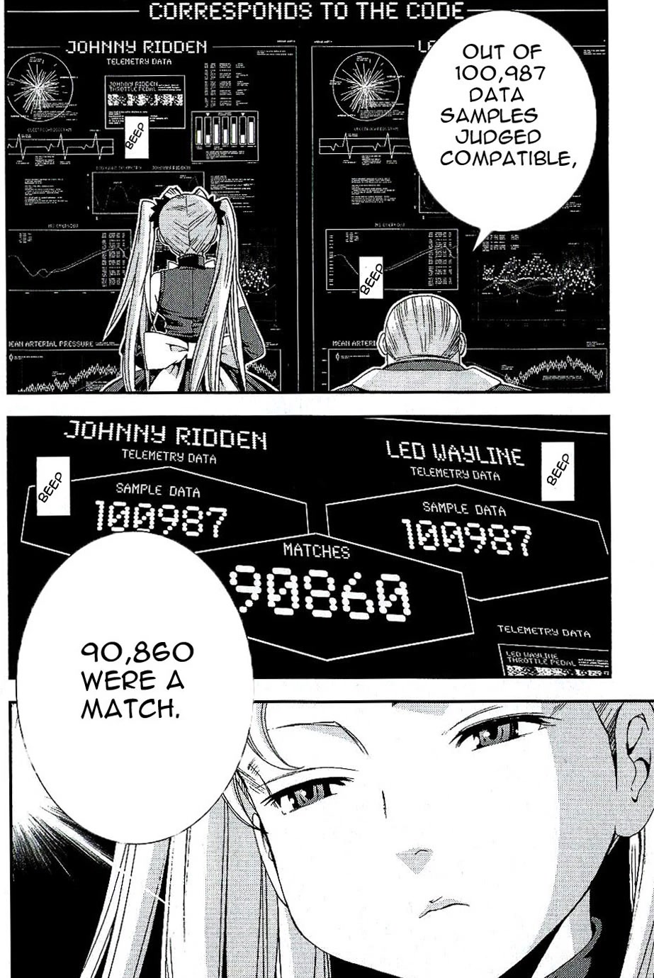 Kidou Senshi Gundam MSV-R: Johnny Ridden no Kikan Chapter 27 page 18 - Chapter 27: ANALYZE