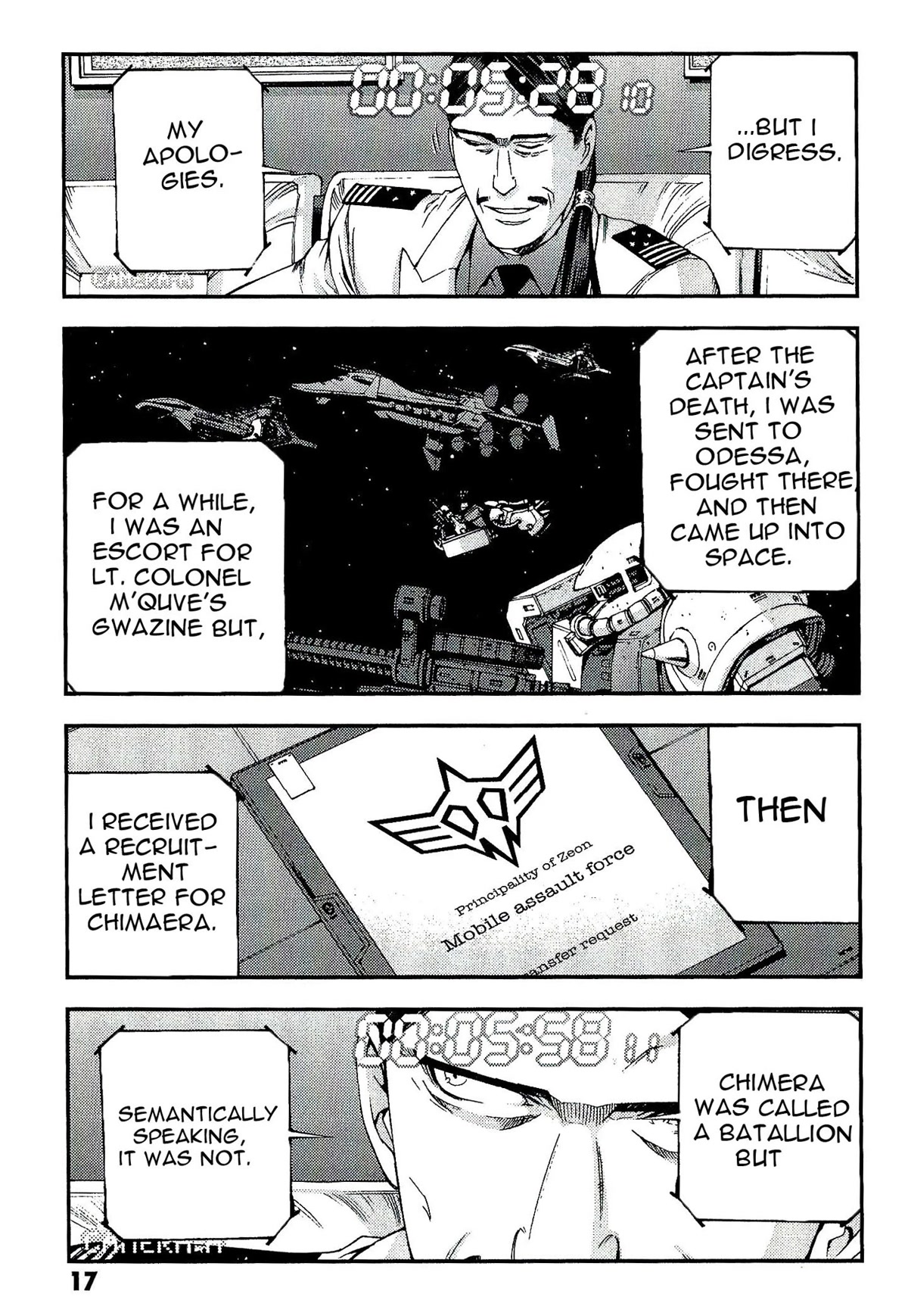 Kidou Senshi Gundam MSV-R: Johnny Ridden no Kikan Chapter 28 page 18 - Chapter 28: NEW LIMIT