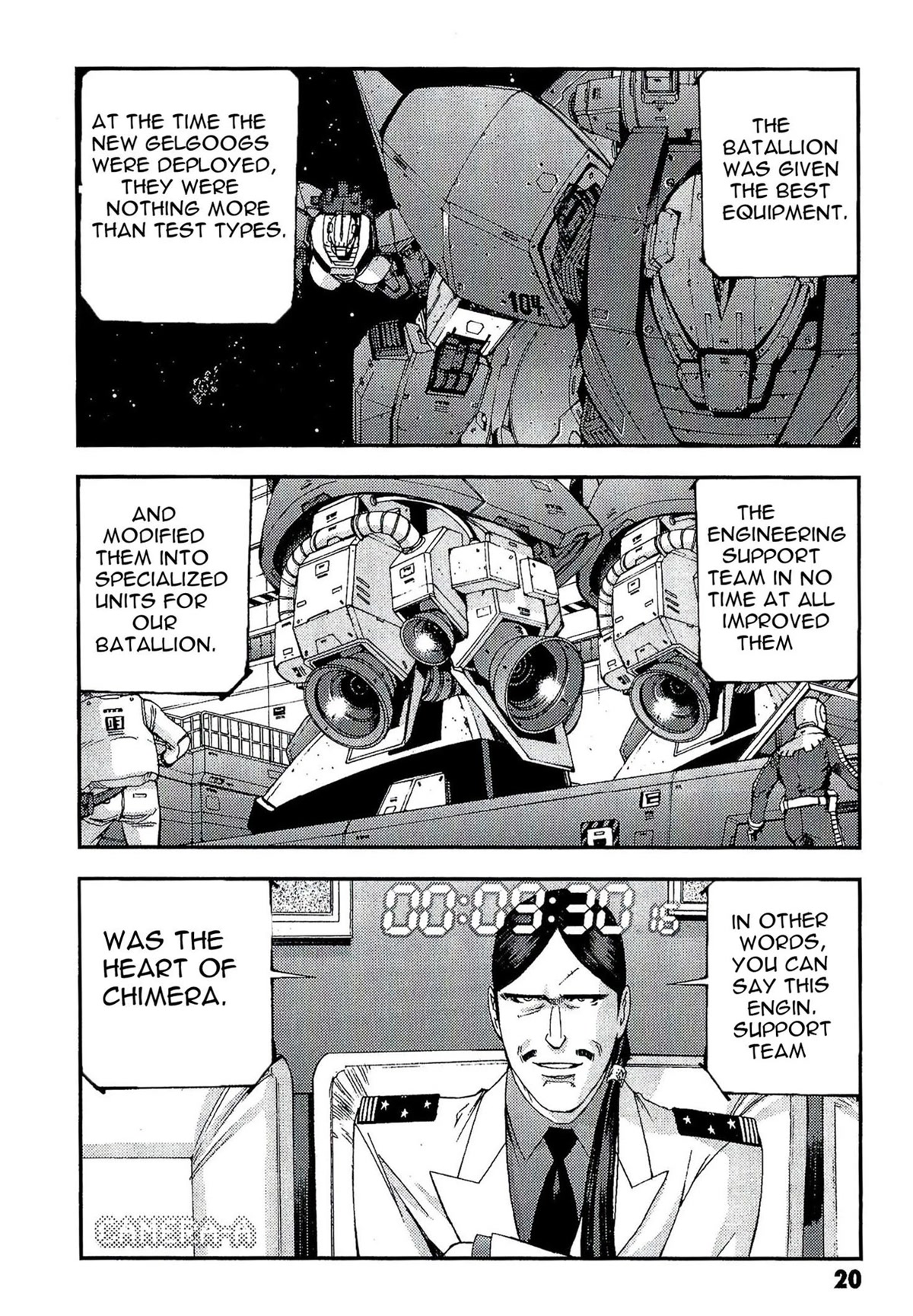 Kidou Senshi Gundam MSV-R: Johnny Ridden no Kikan Chapter 28 page 21 - Chapter 28: NEW LIMIT