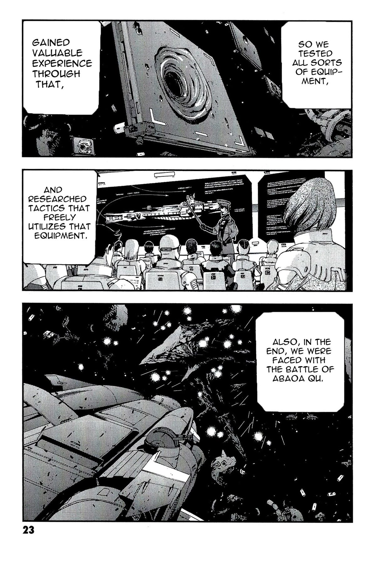 Kidou Senshi Gundam MSV-R: Johnny Ridden no Kikan Chapter 28 page 24 - Chapter 28: NEW LIMIT