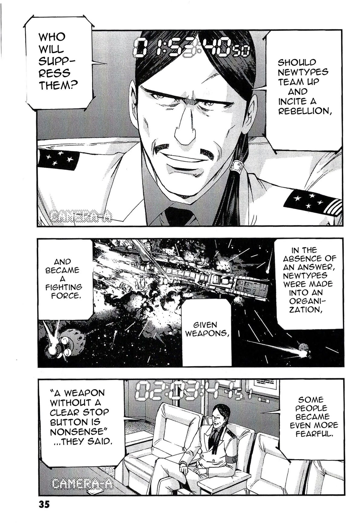 Kidou Senshi Gundam MSV-R: Johnny Ridden no Kikan Chapter 28 page 36 - Chapter 28: NEW LIMIT