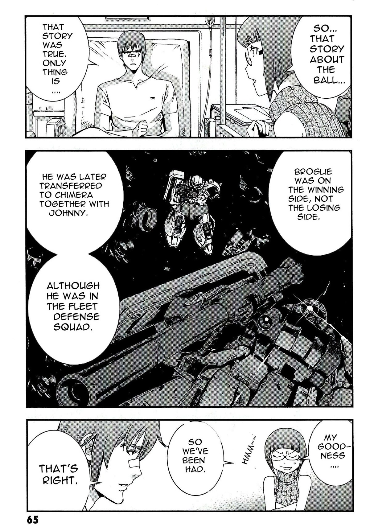 Kidou Senshi Gundam MSV-R: Johnny Ridden no Kikan Chapter 29 page 27 - Chapter 29: RELATION