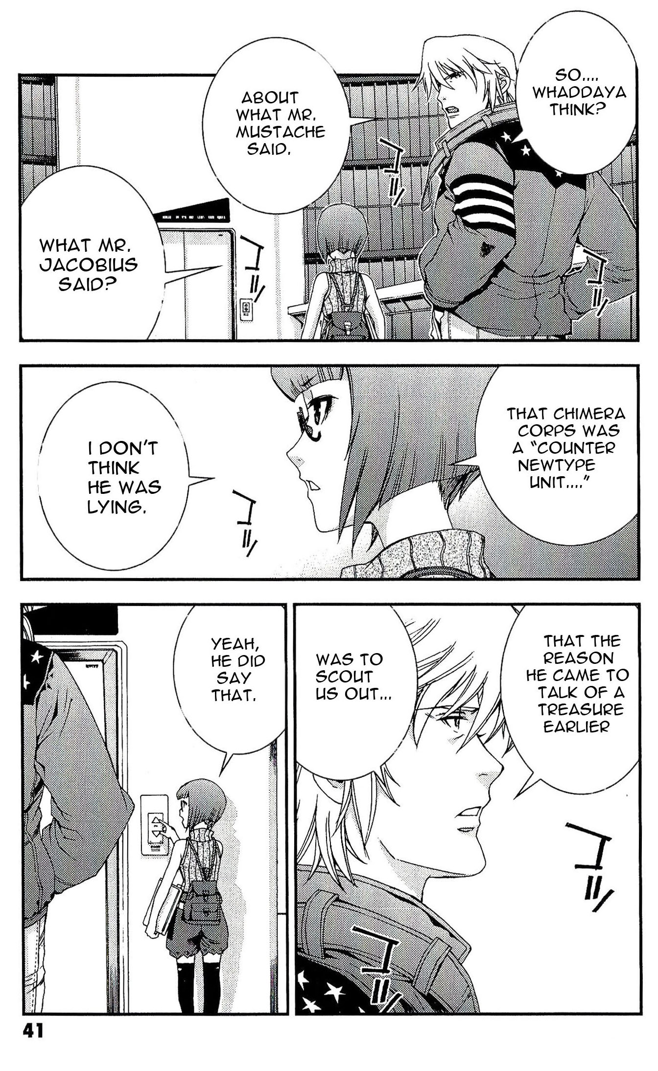 Kidou Senshi Gundam MSV-R: Johnny Ridden no Kikan Chapter 29 page 3 - Chapter 29: RELATION