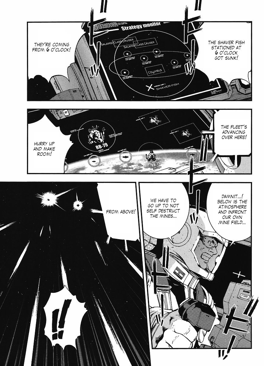 Kidou Senshi Gundam MSV-R: Johnny Ridden no Kikan Chapter 3 page 21 - Chapter 3: EMBLEM