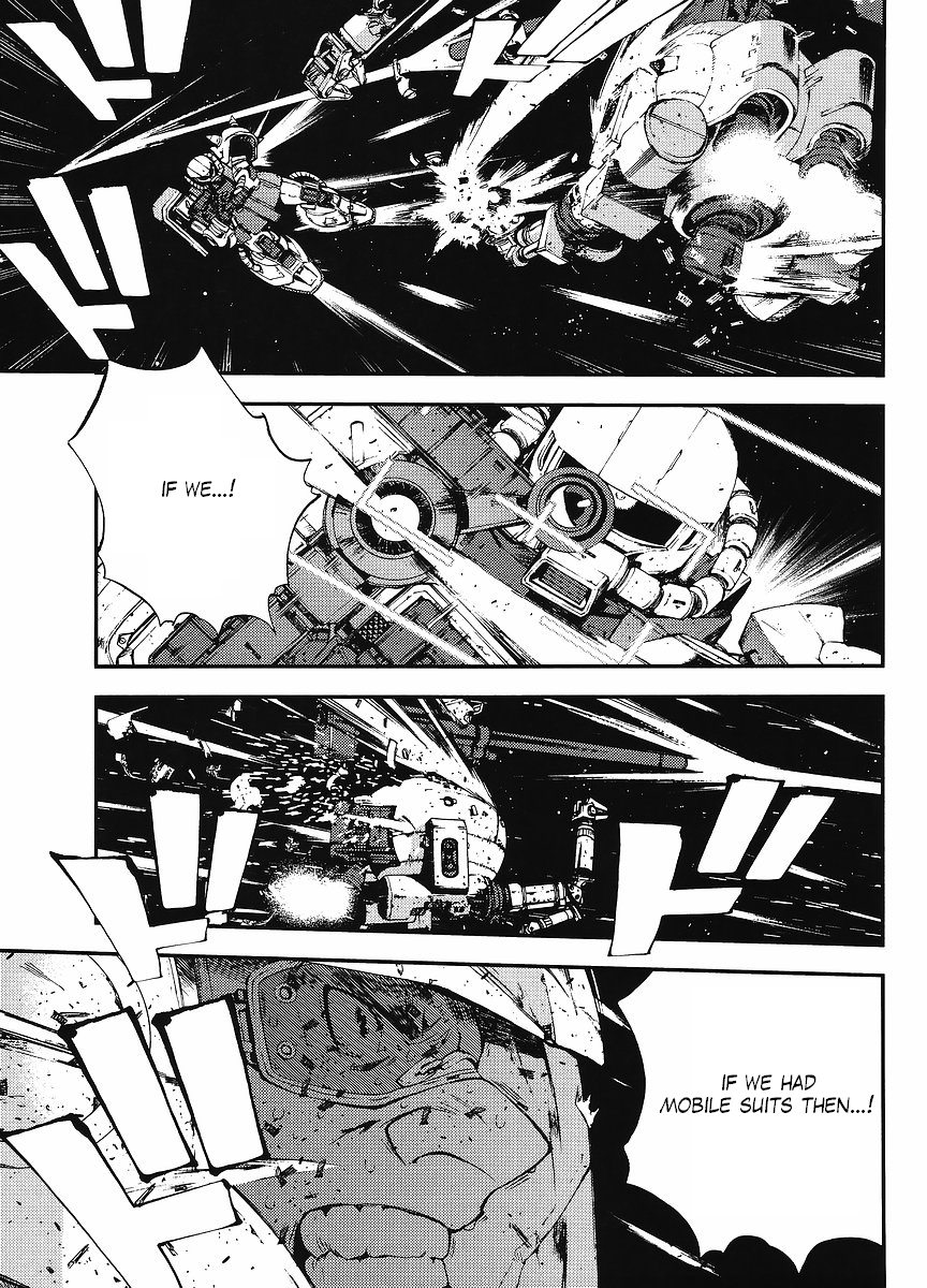 Kidou Senshi Gundam MSV-R: Johnny Ridden no Kikan Chapter 3 page 27 - Chapter 3: EMBLEM
