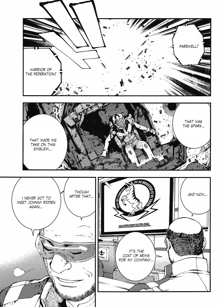 Kidou Senshi Gundam MSV-R: Johnny Ridden no Kikan Chapter 3 page 35 - Chapter 3: EMBLEM