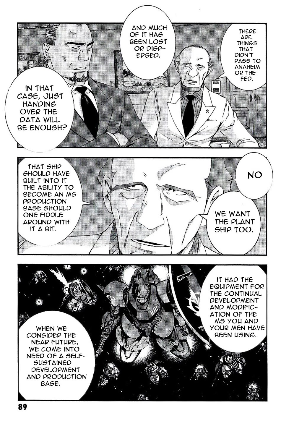 Kidou Senshi Gundam MSV-R: Johnny Ridden no Kikan Chapter 30 page 21 - Chapter 30: X ROOM