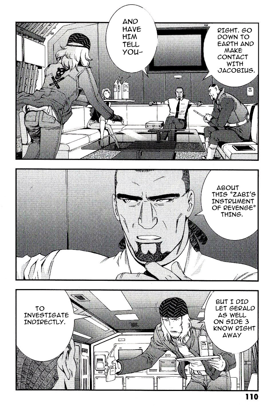 Kidou Senshi Gundam MSV-R: Johnny Ridden no Kikan Chapter 31 page 12 - Chapter 31: BLUE BLOOD