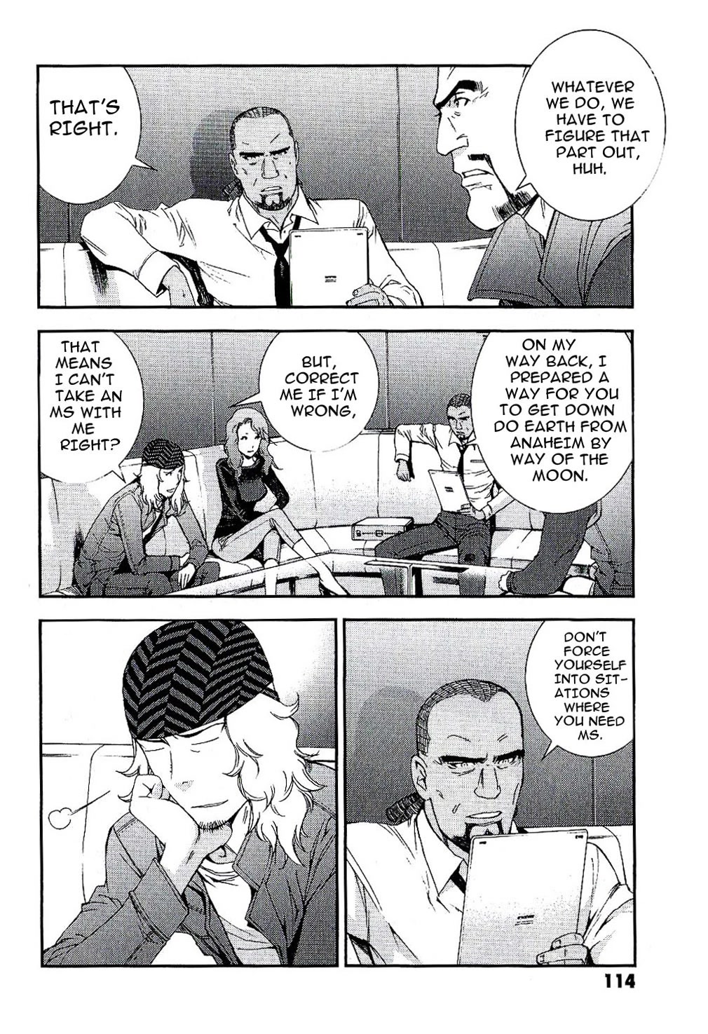 Kidou Senshi Gundam MSV-R: Johnny Ridden no Kikan Chapter 31 page 16 - Chapter 31: BLUE BLOOD