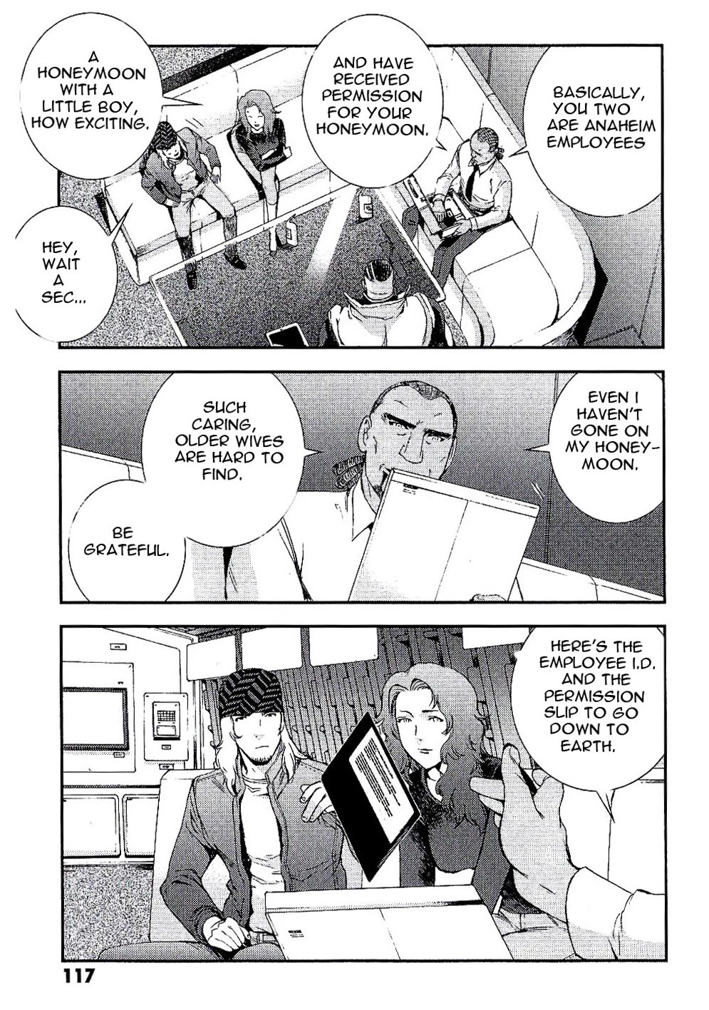 Kidou Senshi Gundam MSV-R: Johnny Ridden no Kikan Chapter 31 page 19 - Chapter 31: BLUE BLOOD