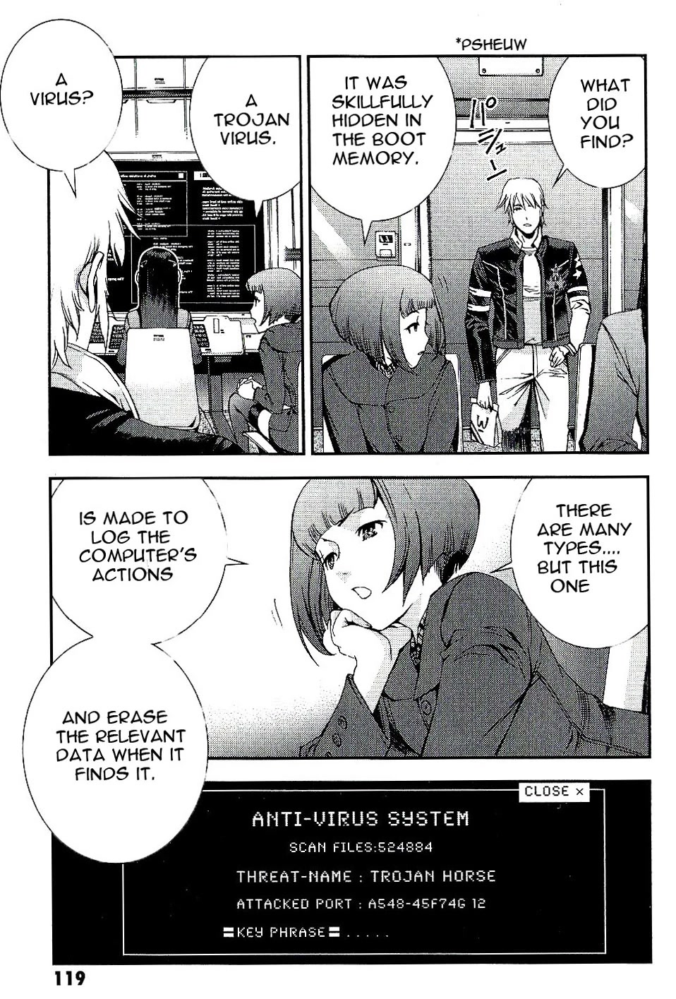 Kidou Senshi Gundam MSV-R: Johnny Ridden no Kikan Chapter 31 page 21 - Chapter 31: BLUE BLOOD