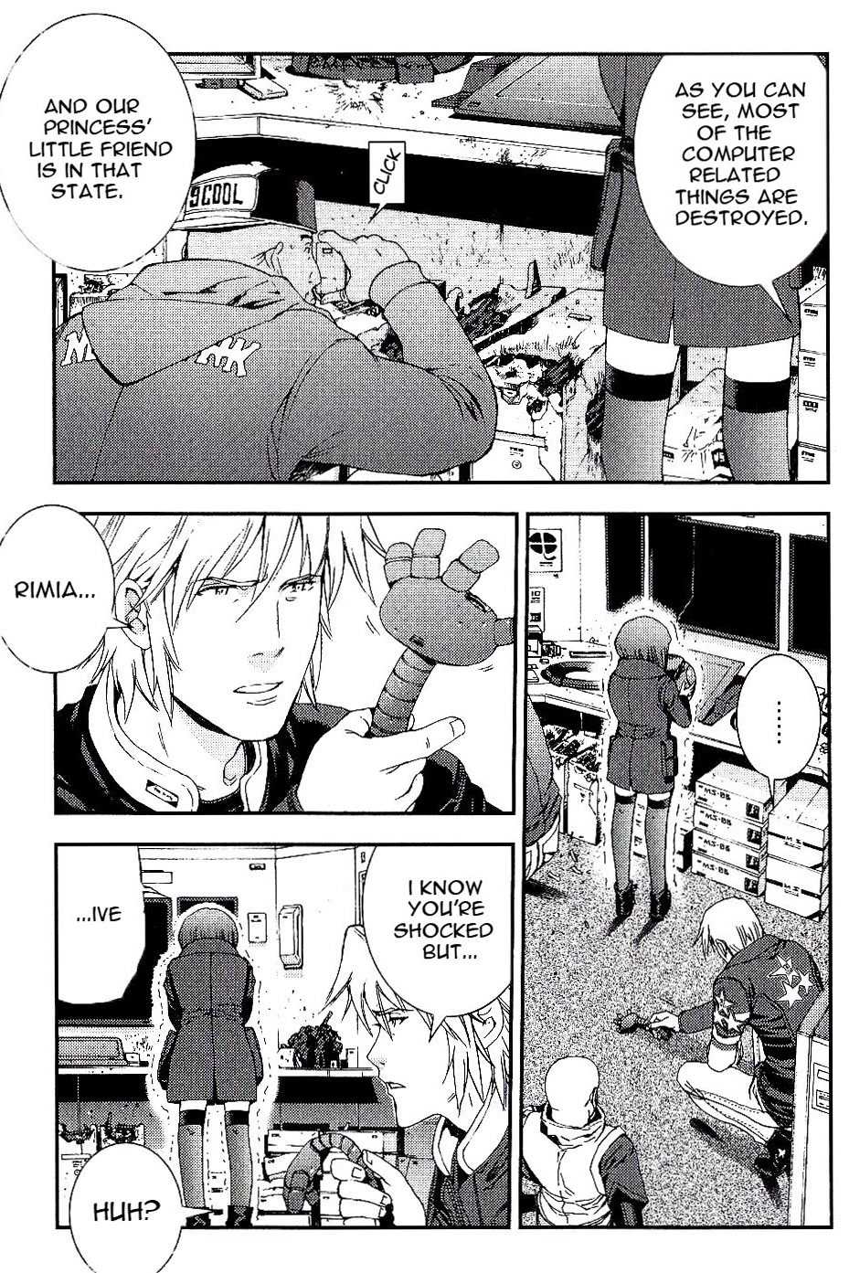 Kidou Senshi Gundam MSV-R: Johnny Ridden no Kikan Chapter 31 page 5 - Chapter 31: BLUE BLOOD