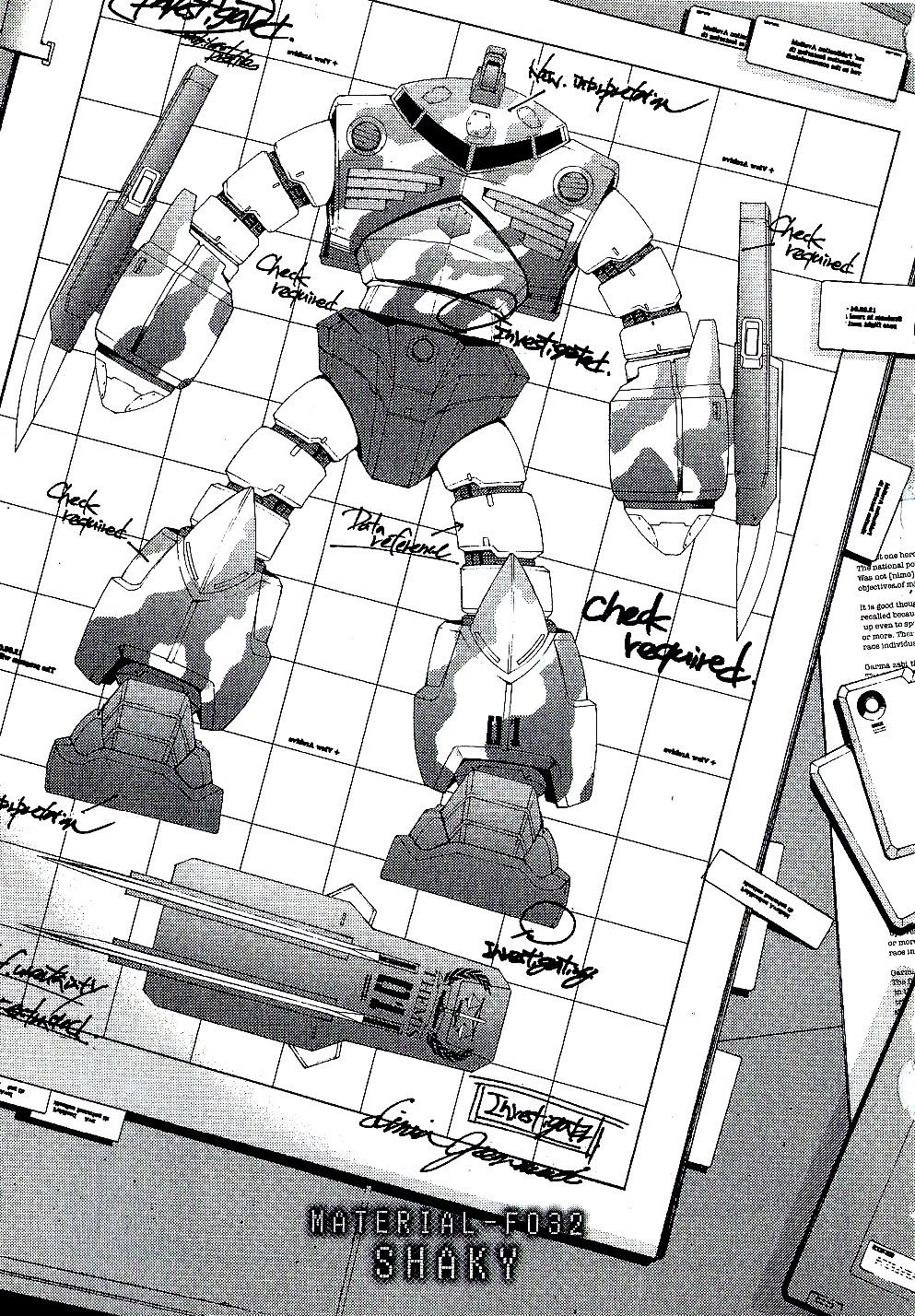 Kidou Senshi Gundam MSV-R: Johnny Ridden no Kikan Chapter 32 page 1 - Chapter 32: SHAKY