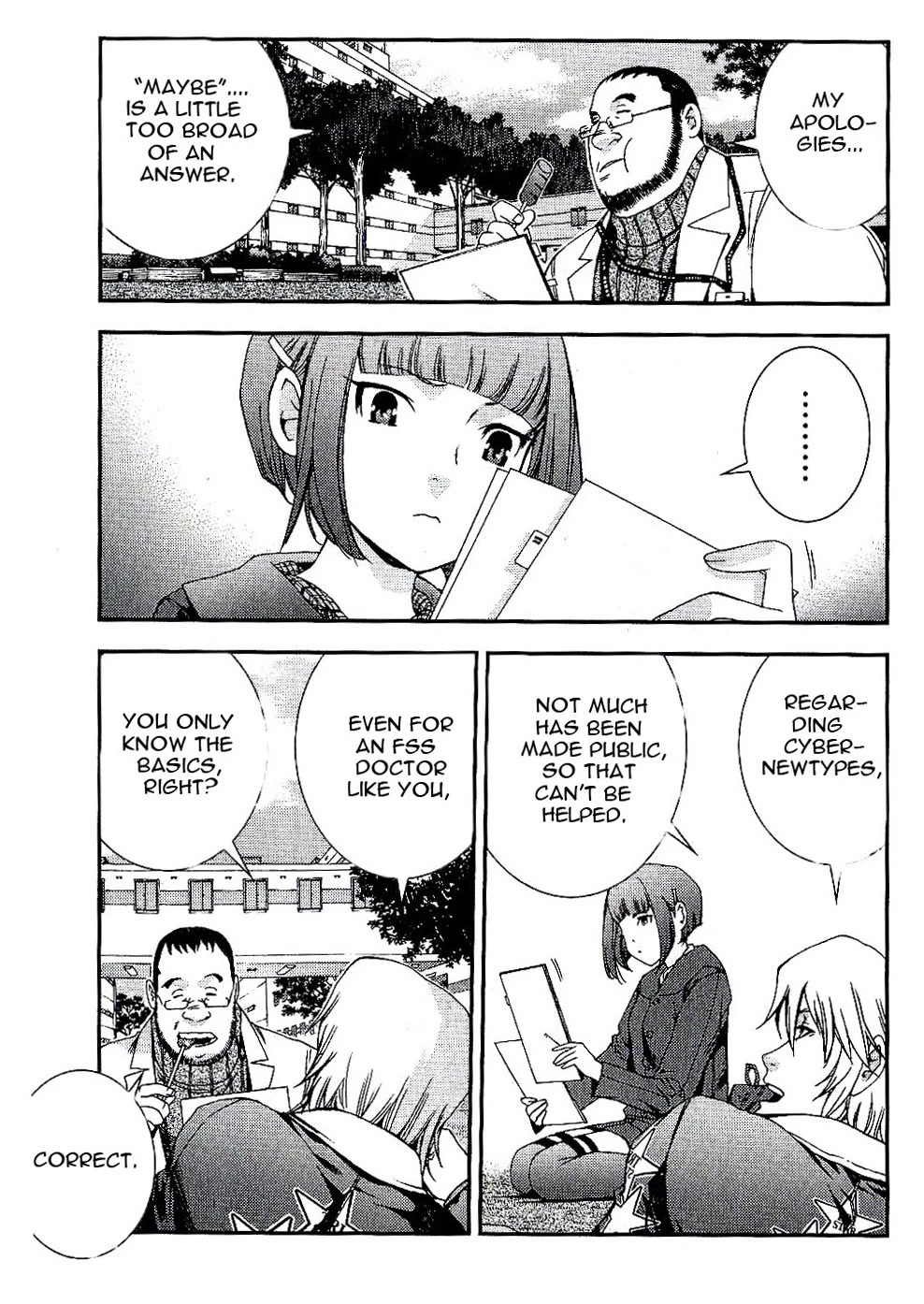 Kidou Senshi Gundam MSV-R: Johnny Ridden no Kikan Chapter 32 page 3 - Chapter 32: SHAKY