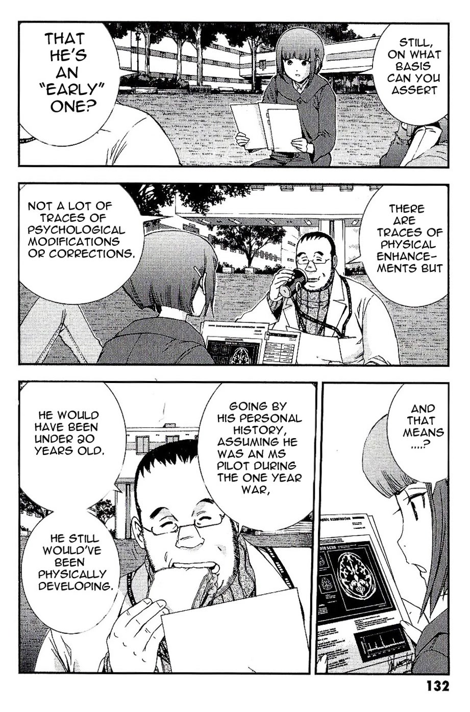 Kidou Senshi Gundam MSV-R: Johnny Ridden no Kikan Chapter 32 page 4 - Chapter 32: SHAKY