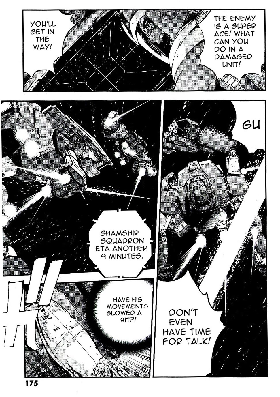 Kidou Senshi Gundam MSV-R: Johnny Ridden no Kikan Chapter 33 page 16 - Chapter 33: SUSPICIOUS