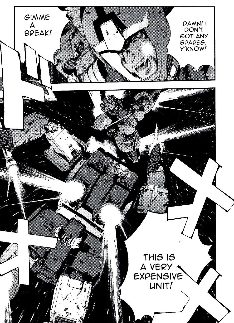 Kidou Senshi Gundam MSV-R: Johnny Ridden no Kikan Chapter 33 page 18 - Chapter 33: SUSPICIOUS