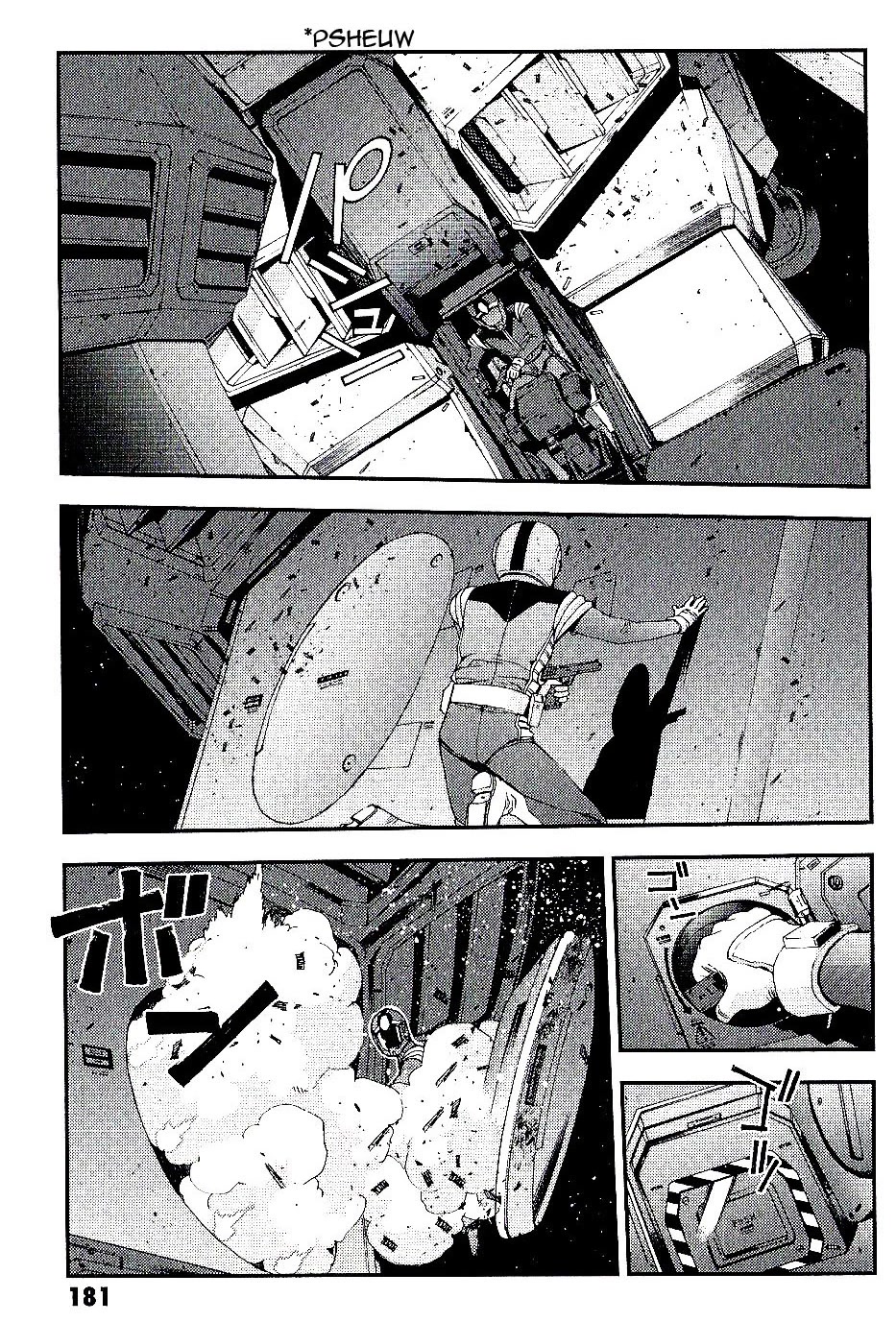 Kidou Senshi Gundam MSV-R: Johnny Ridden no Kikan Chapter 33 page 22 - Chapter 33: SUSPICIOUS