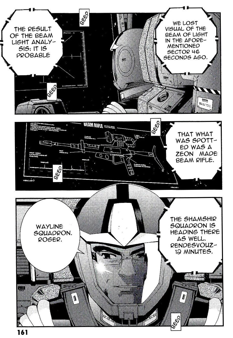 Kidou Senshi Gundam MSV-R: Johnny Ridden no Kikan Chapter 33 page 3 - Chapter 33: SUSPICIOUS