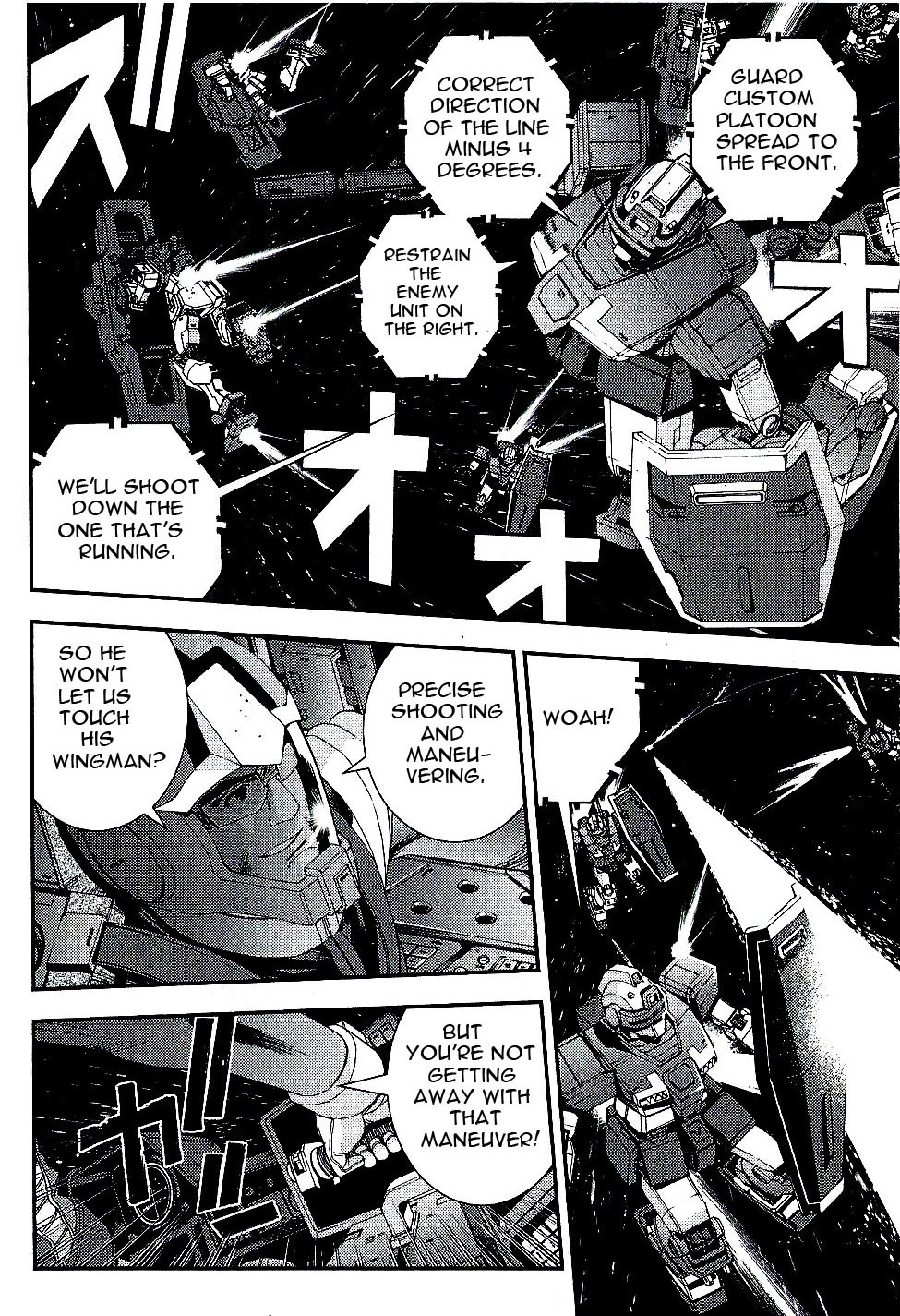 Kidou Senshi Gundam MSV-R: Johnny Ridden no Kikan Chapter 33 page 6 - Chapter 33: SUSPICIOUS