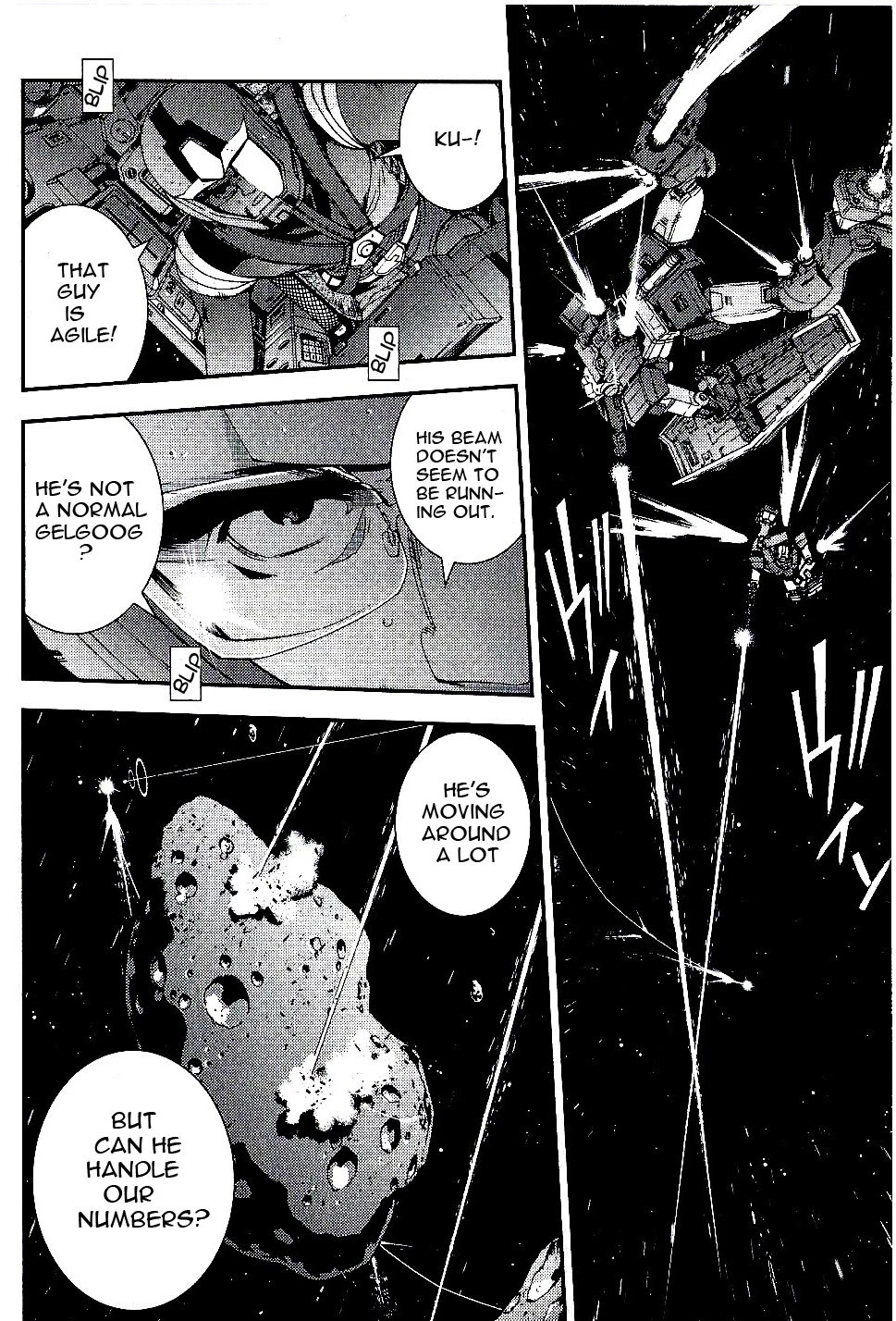 Kidou Senshi Gundam MSV-R: Johnny Ridden no Kikan Chapter 33 page 8 - Chapter 33: SUSPICIOUS