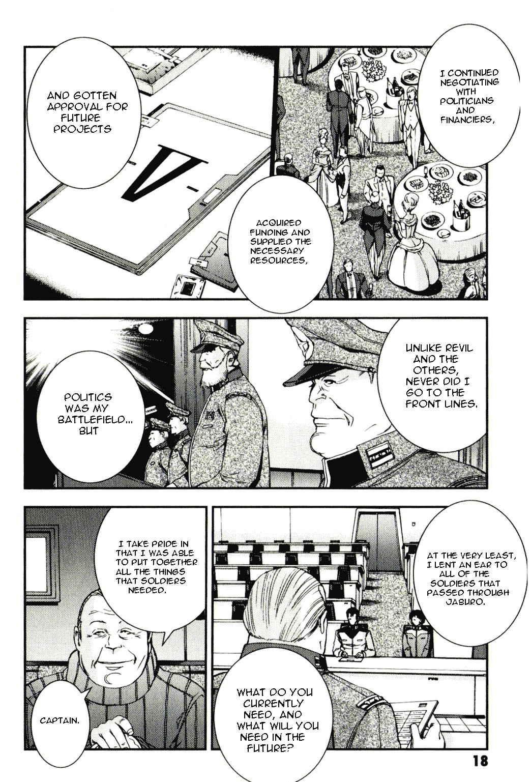 Kidou Senshi Gundam MSV-R: Johnny Ridden no Kikan Chapter 34 page 18 - Chapter 34: ORGANIZE