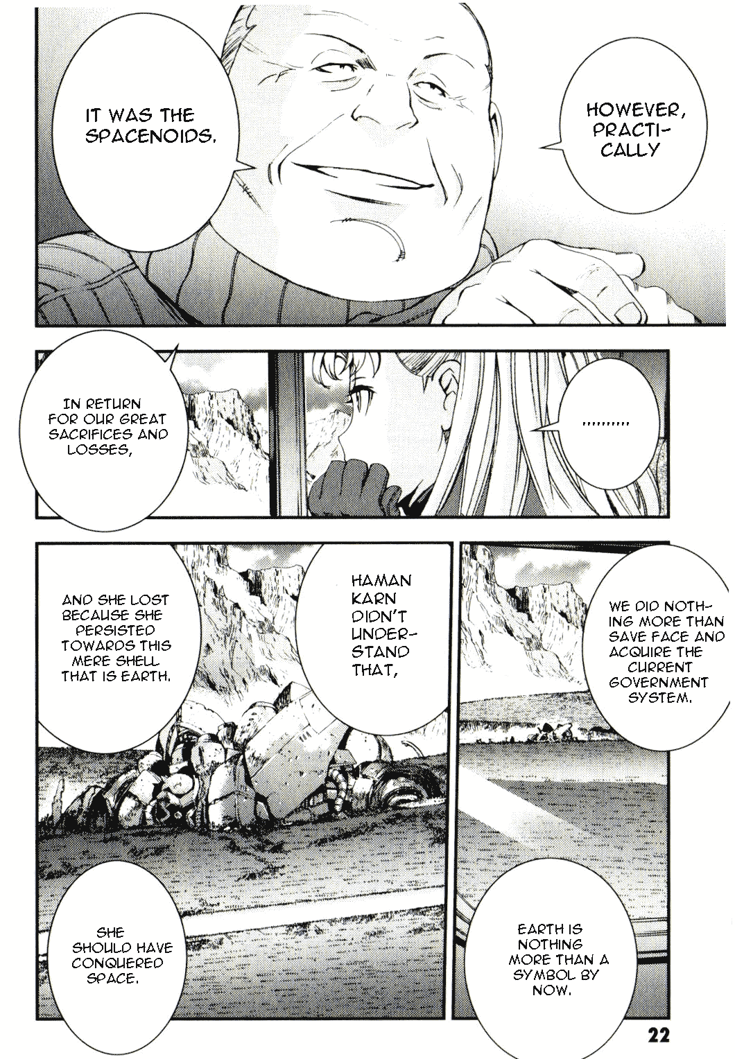 Kidou Senshi Gundam MSV-R: Johnny Ridden no Kikan Chapter 34 page 22 - Chapter 34: ORGANIZE